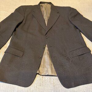 Givenchy Monsieur black/gray three button blazer - Union Made in the USA